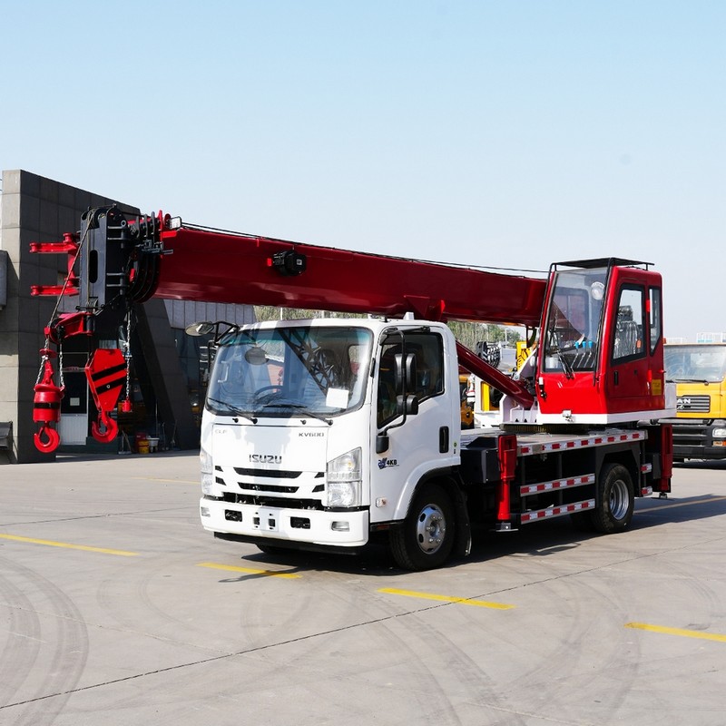 8t ISUZU KV600 Автомобильный кран