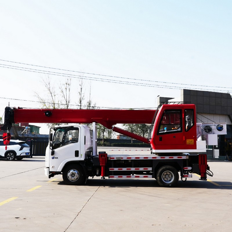8t ISUZU KV600 Автомобильный кран