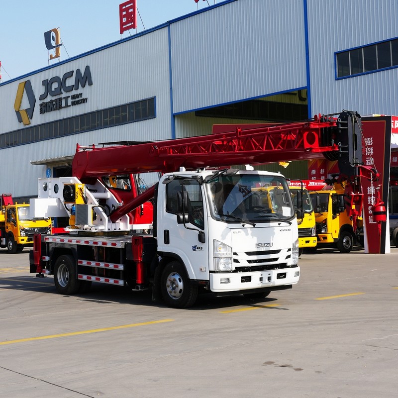8t ISUZU KV600 Автомобильный кран