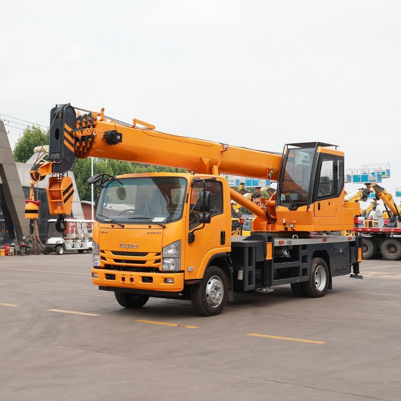 8t ISUZU KV800 Автомобильный кран