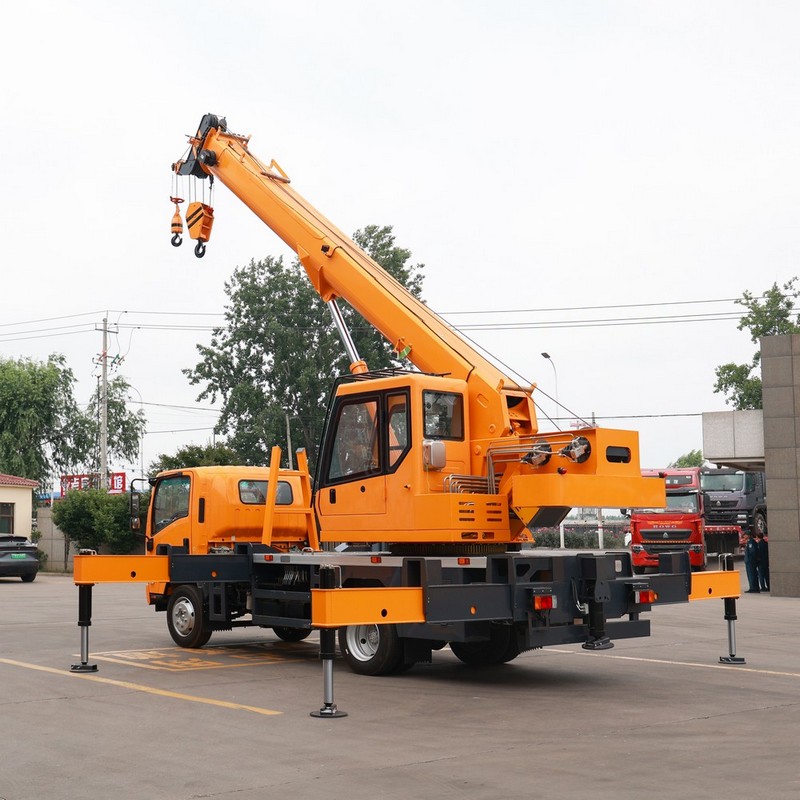 8t ISUZU KV800 Автомобильный кран