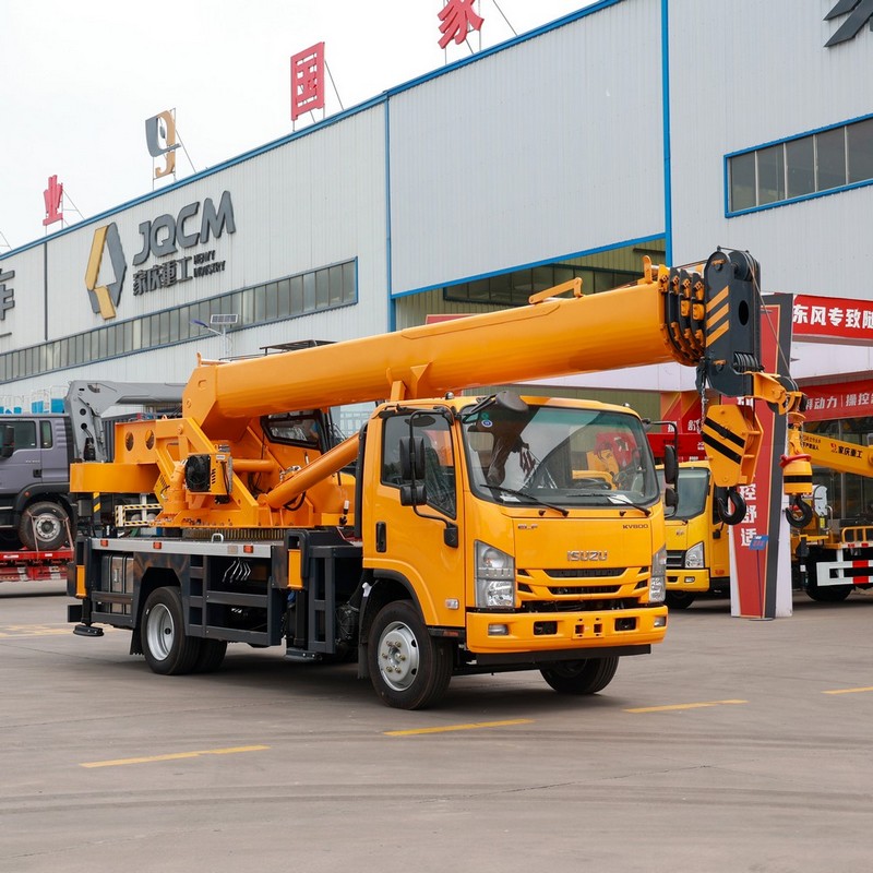 8t ISUZU KV800 Автомобильный кран