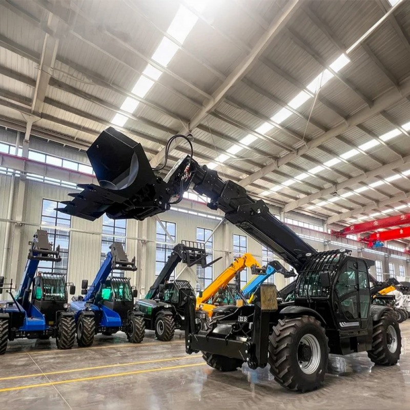 2-Телескопический вилочный погрузчик JQCM