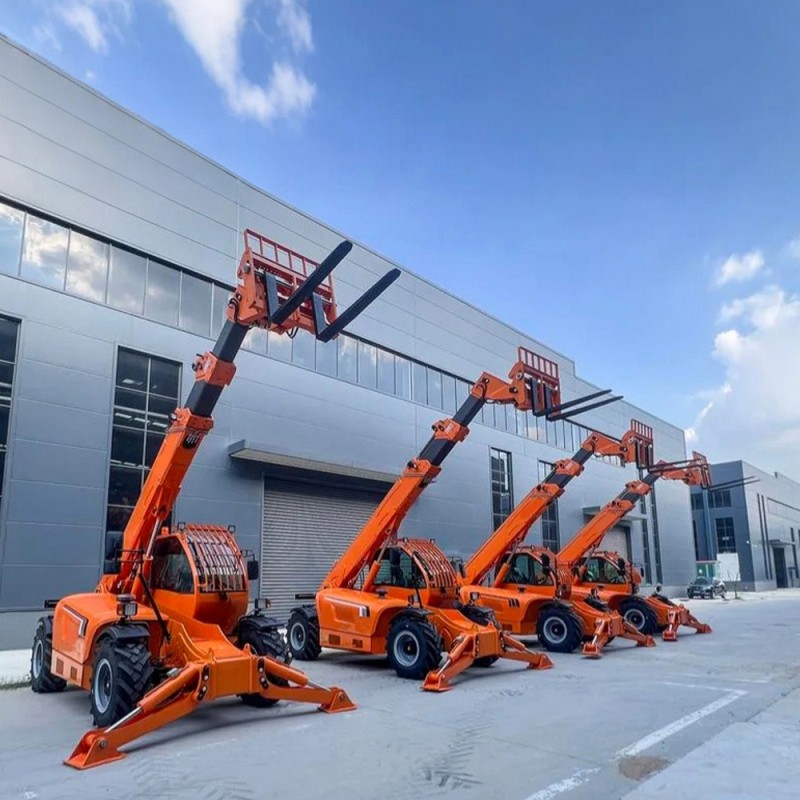 1-Телескопический вилочный погрузчик JQCM