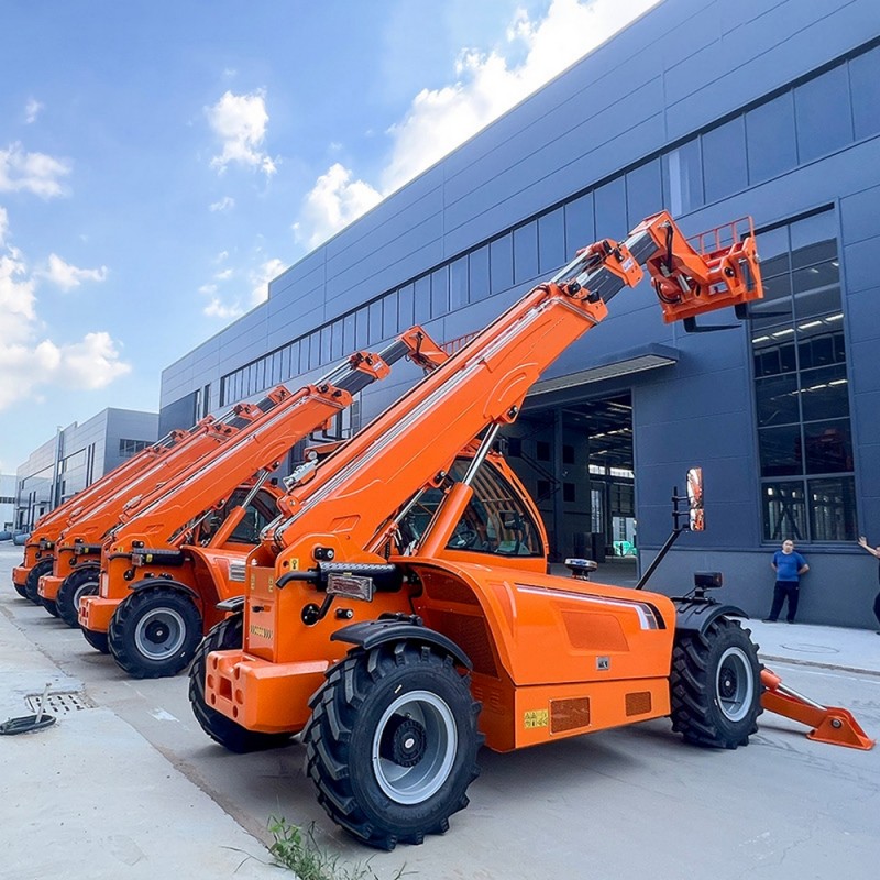 1-Телескопический вилочный погрузчик JQCM