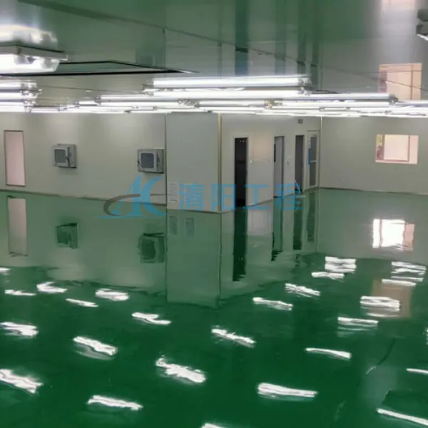 Анализ основных параметров системы кондиционирования и очистки воздуха в чистом помещении класса 100 000 – проект Цинъян.