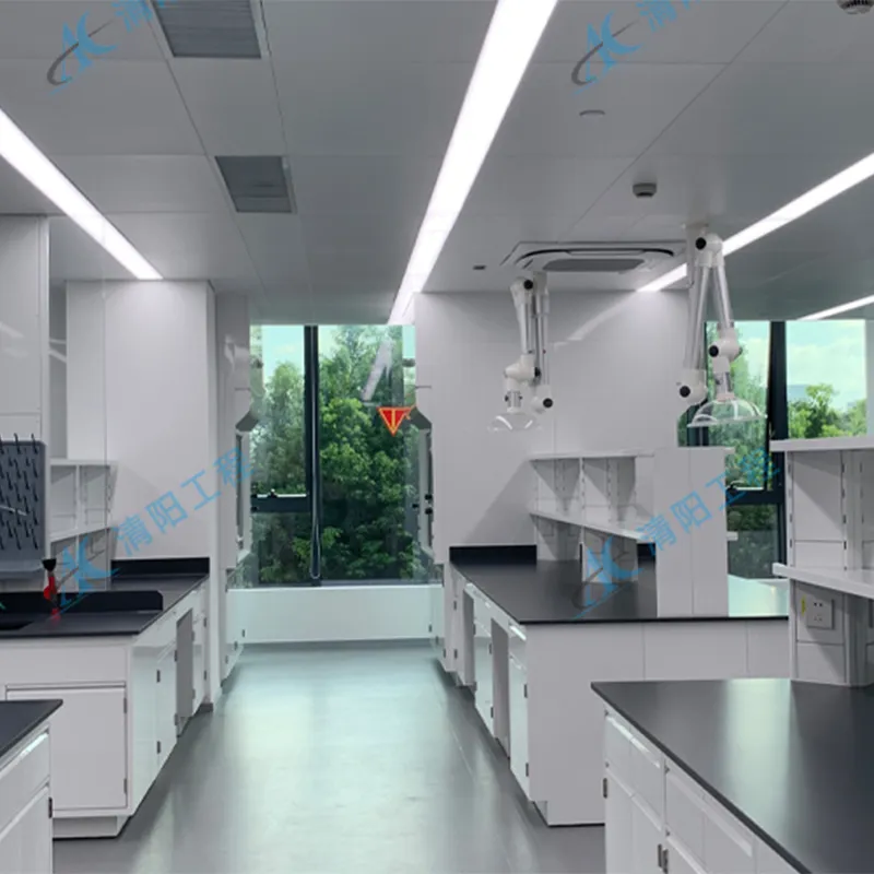 Научно-исследовательская лаборатория в чистом помещении класса 100 000 для ведущего отечественного косметического бренда в Ханчжоу, провинция Чжэцзян