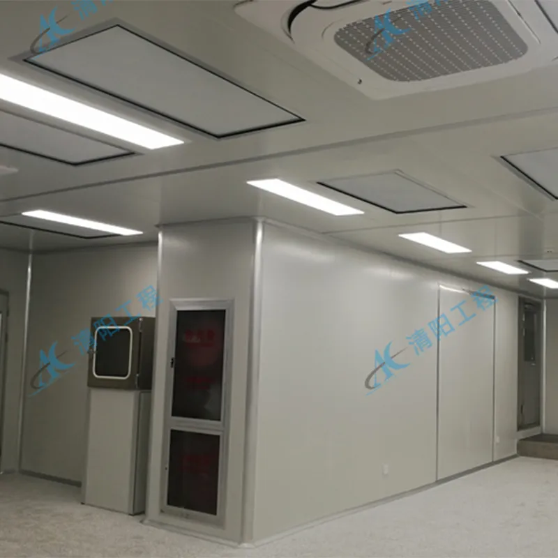 Проект очистки полупроводниковых помещений класса 1000 площадью 2600 кв. м в Шанхае