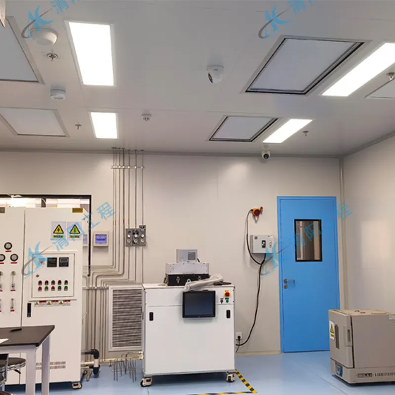 Проект создания чистой лаборатории класса 1000 в университете в Нанкине, провинция Цзянсу