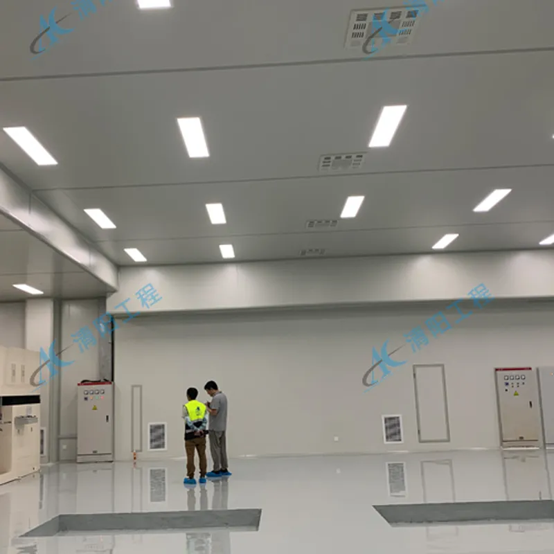 Проект чистого помещения класса 100 000 для производства автомобильных деталей в Чжэцзян Пинху