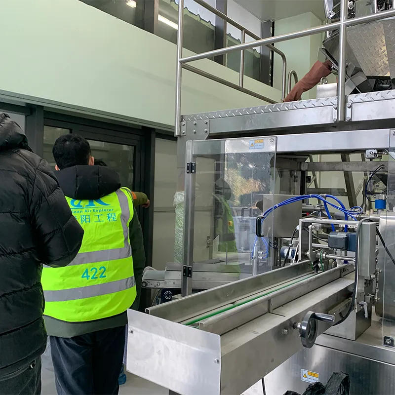 Услуги по чистовой отделке пищевых производств без пыли и с очисткой воздуха