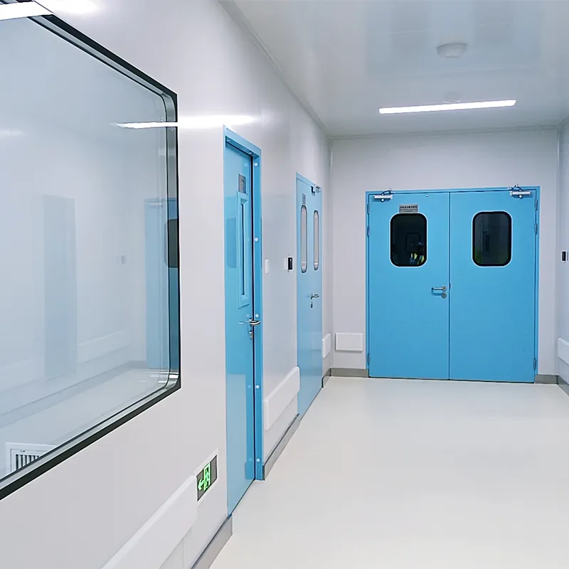 Услуги по чистовой отделке фармацевтических производств без пыли и с очисткой воздуха