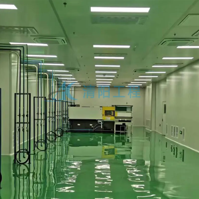 Чистое помещение класса 100 000 для производства электронных полупроводников в Сучжоу, провинция Цзянсу