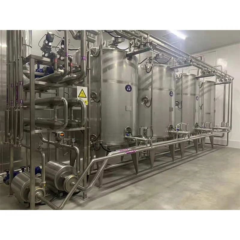 Система CIP (полностью автоматическая) мойки доильного зала животноводческой фермы