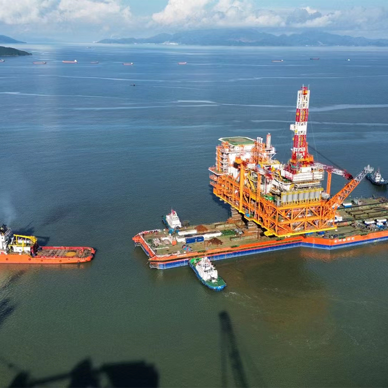 Проект морской платформы Сицзян компании CNOOC (1)