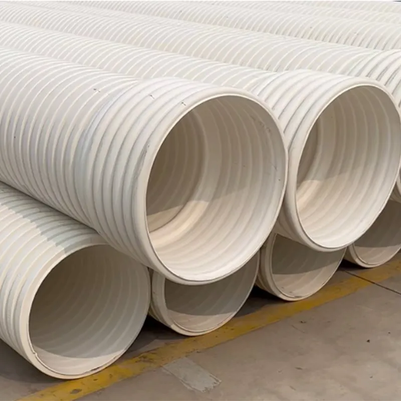 Двухслойная гофрированная труба из PVC-U