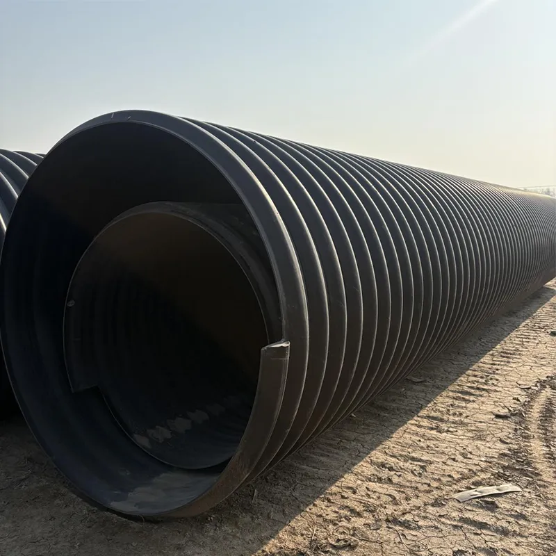 Труба из HDPE со спирально-навивной пустотелой стенкой