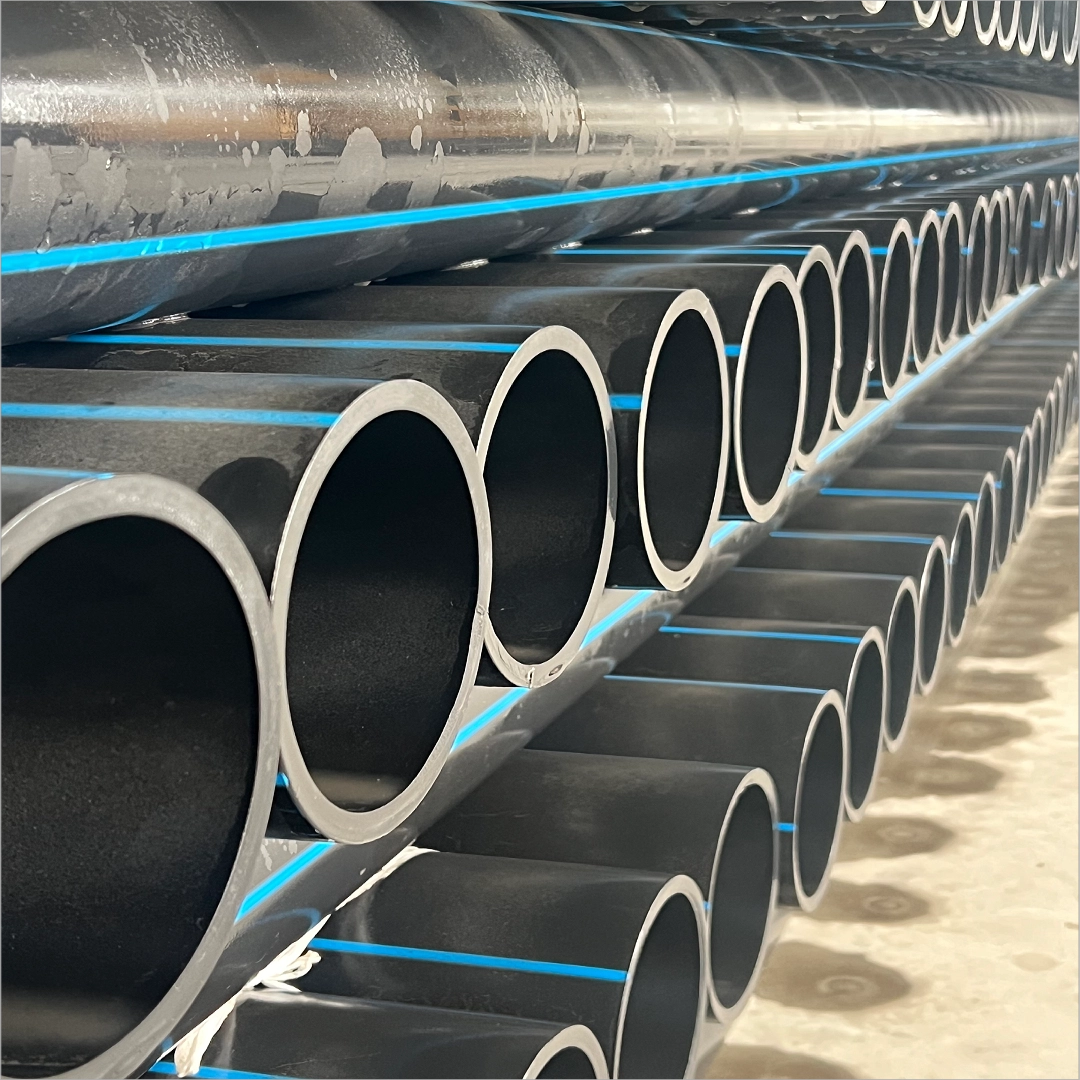 HDPE труба ПЭ100 для водоснабжения, EAC сертифицированная, оптом