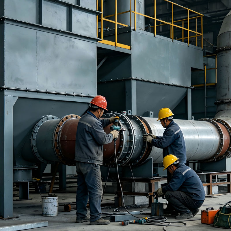 Компания Huaian Nylon Chemical Fiber Co., Ltd. ввела в эксплуатацию новые пылеуловители, укрепив рубежи экологически чистого производства