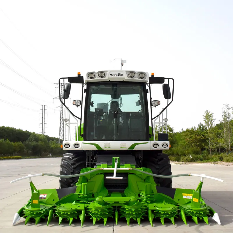 9QS-4500T Крупногабаритный Самоходный Сельскохозяйственный Кукурузоуборочный Комбайн с Прецизионными Режущими Ножами