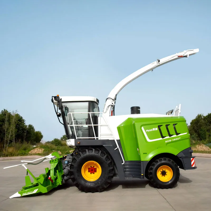 9QS-4500T Крупногабаритный Самоходный Сельскохозяйственный Кукурузоуборочный Комбайн с Прецизионными Режущими Ножами