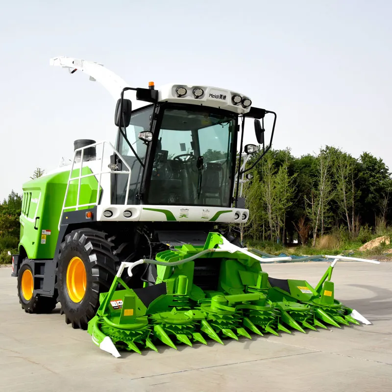 9QS-4500T Крупногабаритный Самоходный Силосоуборочный Комбайн для Кукурузы с Гидроусилителем Рулевого Управления Повышенной Надежности