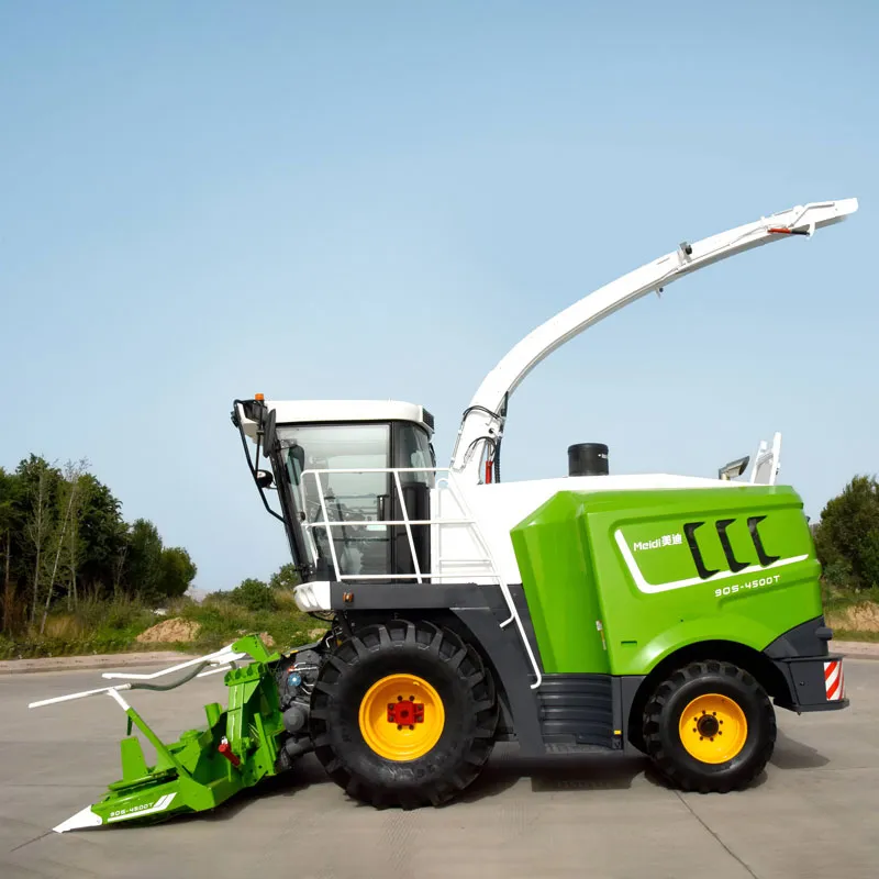 9QS-4500T Стабильная Высокоскоростная Работа Сниженный Уровень Вибрации Крупногабаритный Самоходный Силосоуборочный Комбайн