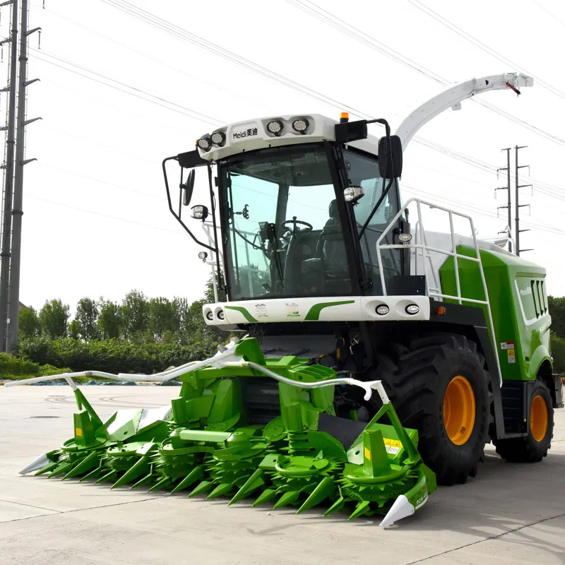 9QS-4500T Стабильная Высокоскоростная Работа Сниженный Уровень Вибрации Крупногабаритный Самоходный Силосоуборочный Комбайн