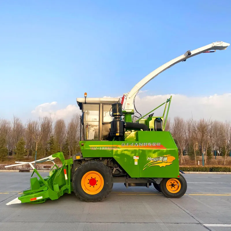 9QZ-3300B Мощный Самоходный Малогабаритный Сельскохозяйственный Комбайн для Уборки Зерна, Кукурузы и Силоса