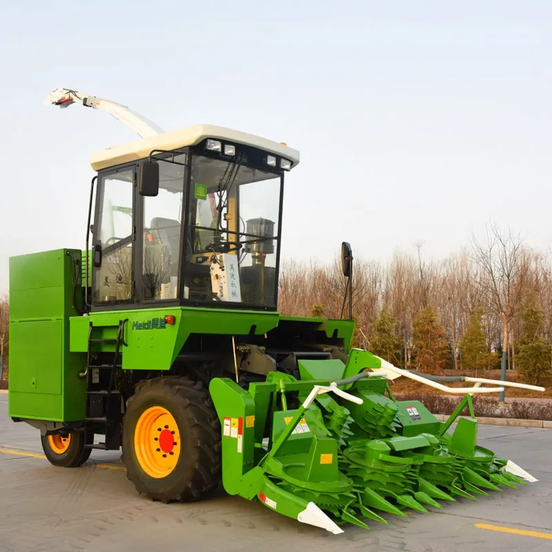 9QZ-3300B Мощный Самоходный Малогабаритный Сельскохозяйственный Комбайн для Уборки Зерна, Кукурузы и Силоса