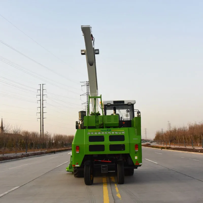 9QZ-3300B Мощный Самоходный Малогабаритный Сельскохозяйственный Комбайн для Уборки Зерна, Кукурузы и Силоса