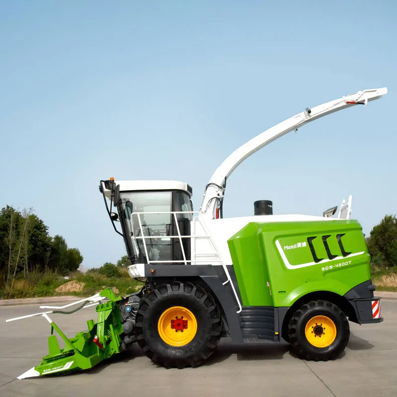 Высокоэффективный, Износостойкий, с Острыми Ножами для Быстрой Уборки, Комфортным Сиденьем, Высокоскоростной Силосоуборочный Комбайн