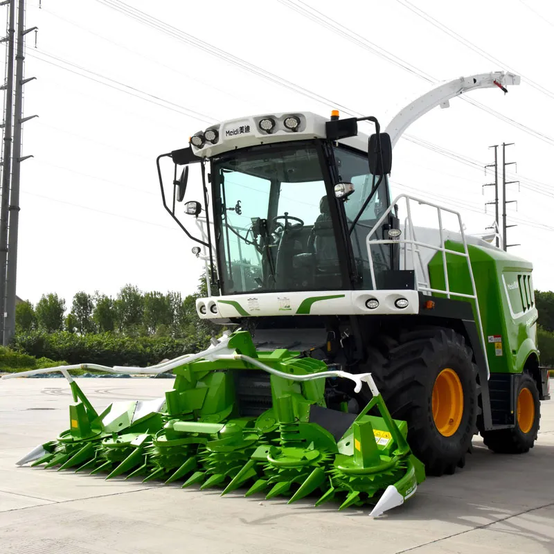 Высокоэффективный, Износостойкий, с Острыми Ножами для Быстрой Уборки, Комфортным Сиденьем, Высокоскоростной Силосоуборочный Комбайн