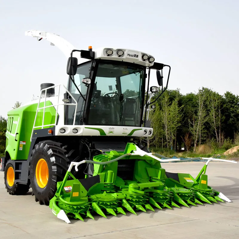 Высокоэффективный, Износостойкий, с Острыми Ножами для Быстрой Уборки, Комфортным Сиденьем, Высокоскоростной Силосоуборочный Комбайн