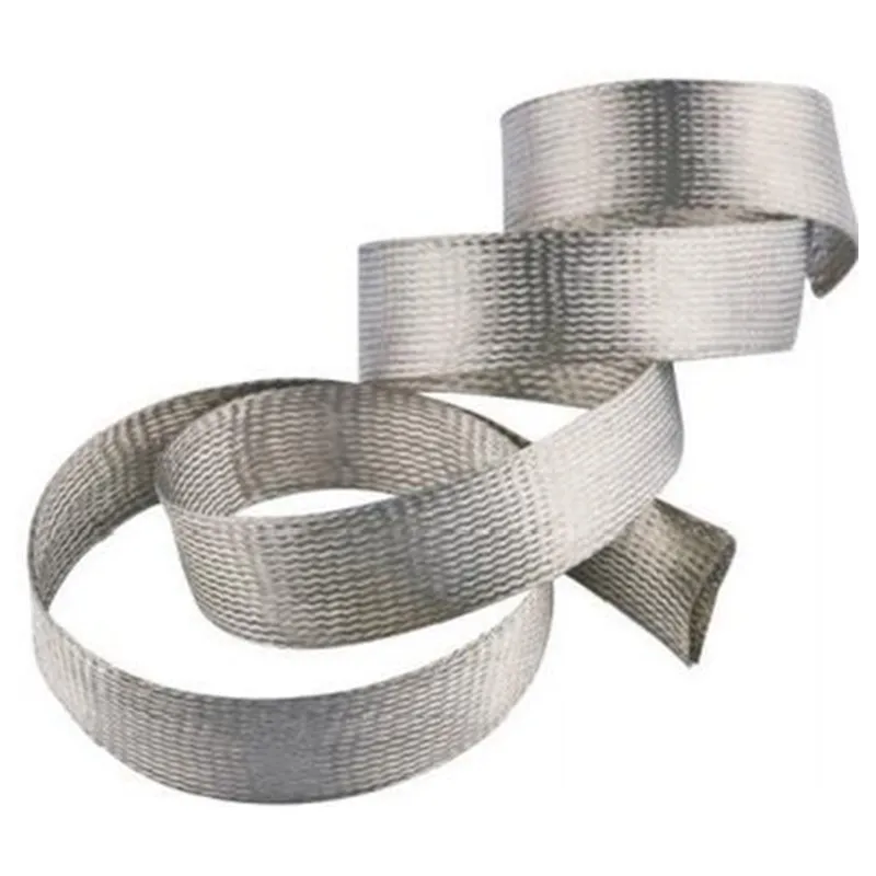 Плетеная сетчатая трубка из луженой меди (экранирующая плетеная сетчатая трубка)