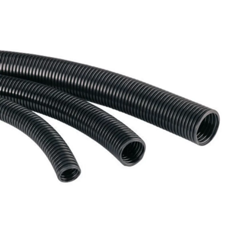Трудновоспламеняемая гофрированная трубка из нейлона ПА
