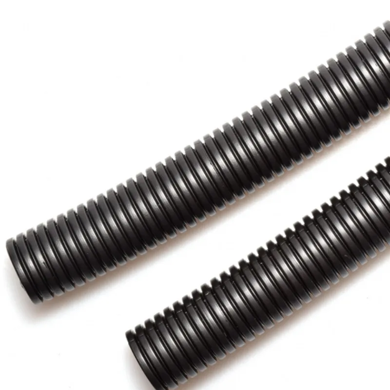 Трудновоспламеняемая гофрированная трубка из нейлона ПА11, ПА12