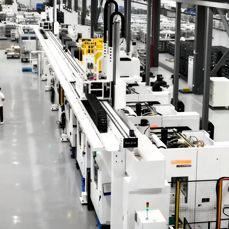 Портальная загрузка и разгрузка для ЧПУ