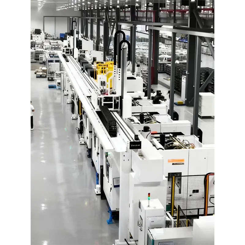 Портальная загрузка и разгрузка для ЧПУ