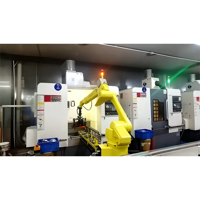 Роботизированная загрузка и разгрузка для ЧПУ