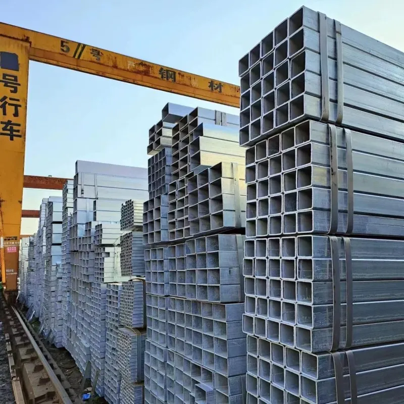 Горячеоцинкованный квадратный стальной профиль – 80×80 мм