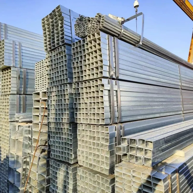 Горячеоцинкованный квадратный стальной профиль – 80×80 мм