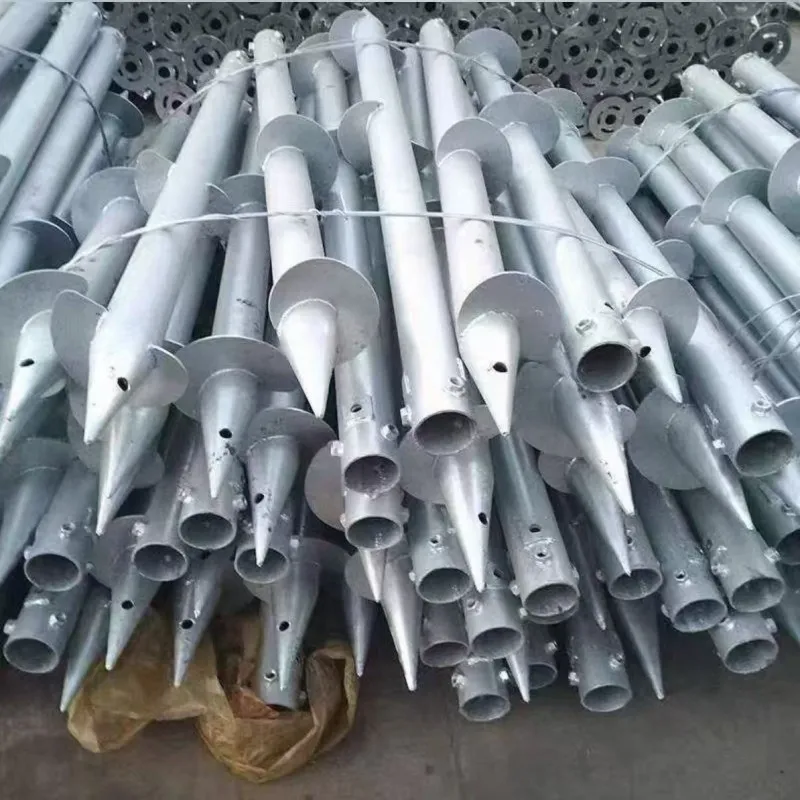 Фотоэлектрическая винтовая свая