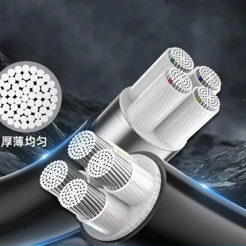 Фотоэлектрический кабель постоянного тока с алюминиевой жилой 4×16 кв.мм