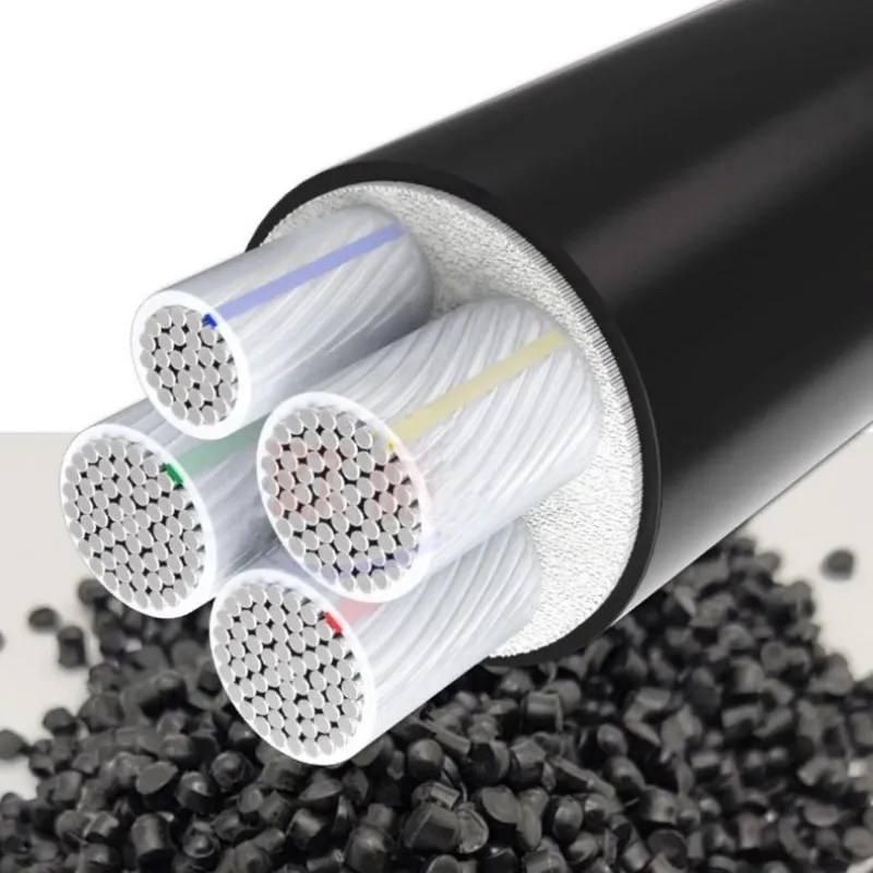 Фотоэлектрический кабель постоянного тока с алюминиевой жилой 4×35 кв.мм