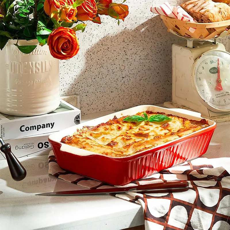 Керамическая форма для запекания — надёжная, эстетичная и безопасная посуда для духовки