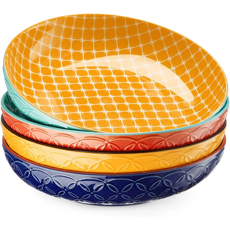 8,5-дюймовая американская цветная фруктовая чаш...