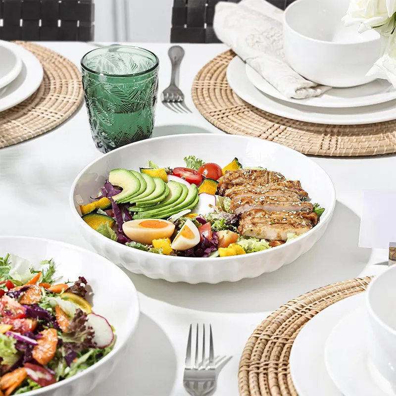 9,8-дюймовая тыквенная чаша — миска для пасты, большая 10-дюймовая чаша для сервировки салатов