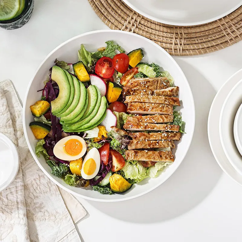 9,8-дюймовая тыквенная чаша — миска для пасты, большая 10-дюймовая чаша для сервировки салатов