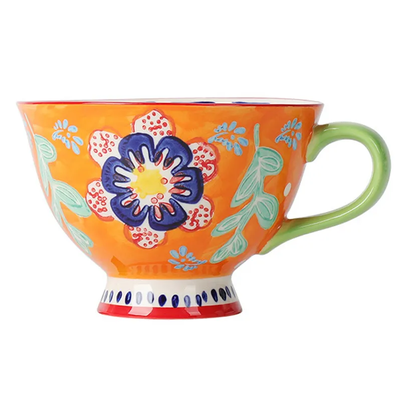 Керамическая кружка — домашняя керамическая чаш...